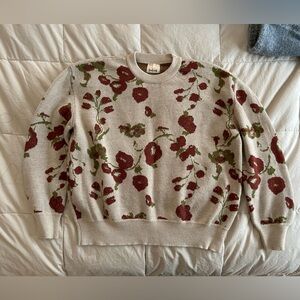 Babaa Jumper no69 in Winter Floral